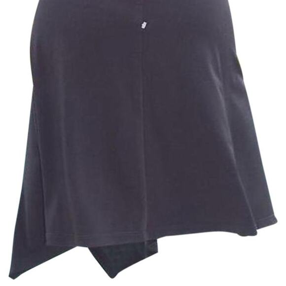 Cache Mother Of Pearl Self Belt Buckle Asymmetrical Stretch Skirt $118 New NWT - Picture 4 of 6